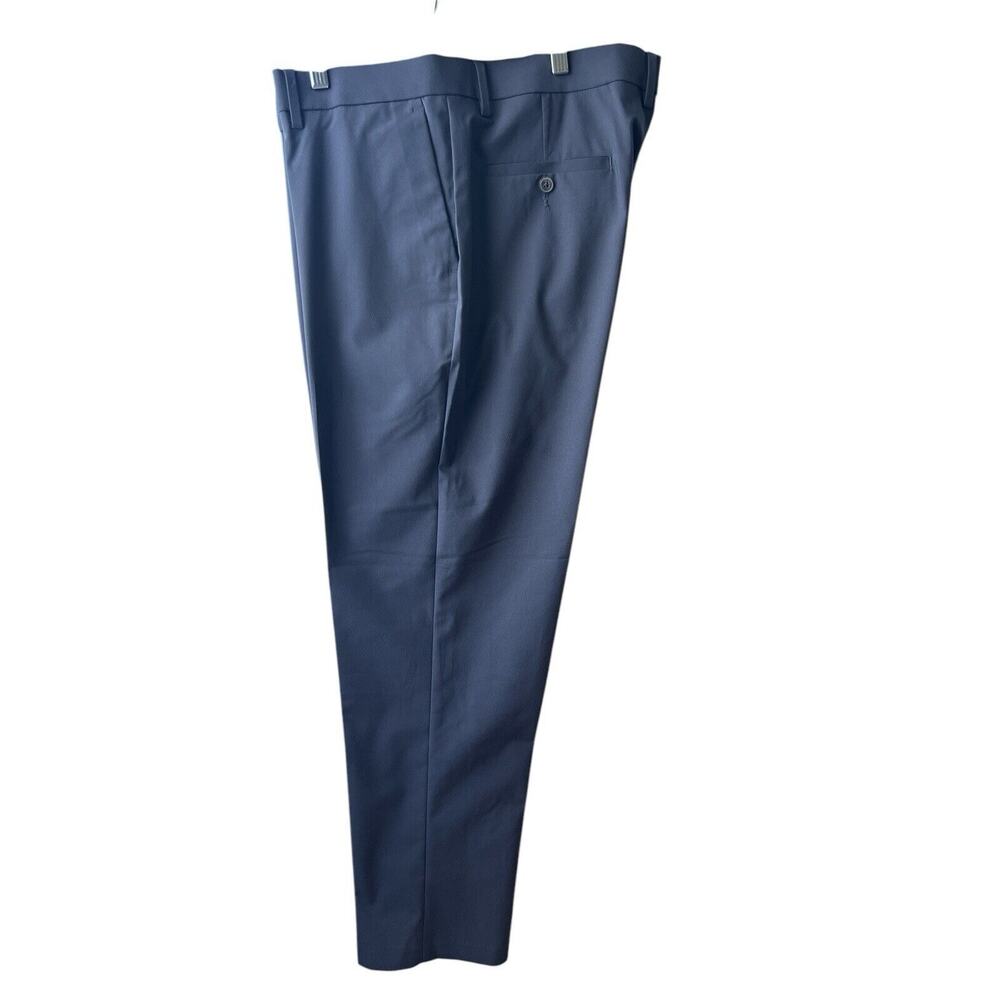 Kenneth Cole Reaction Men's Slim-Fit Stretch Pants Color 204 Espresso 38WX30L